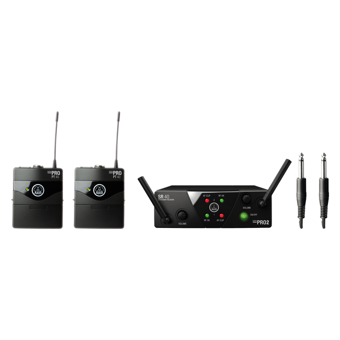 AKG WMS40 MINI INSTRUMENTAL SET ワイヤレス WMS40 Mini Dual Instrumental Set | Wireless microphone system