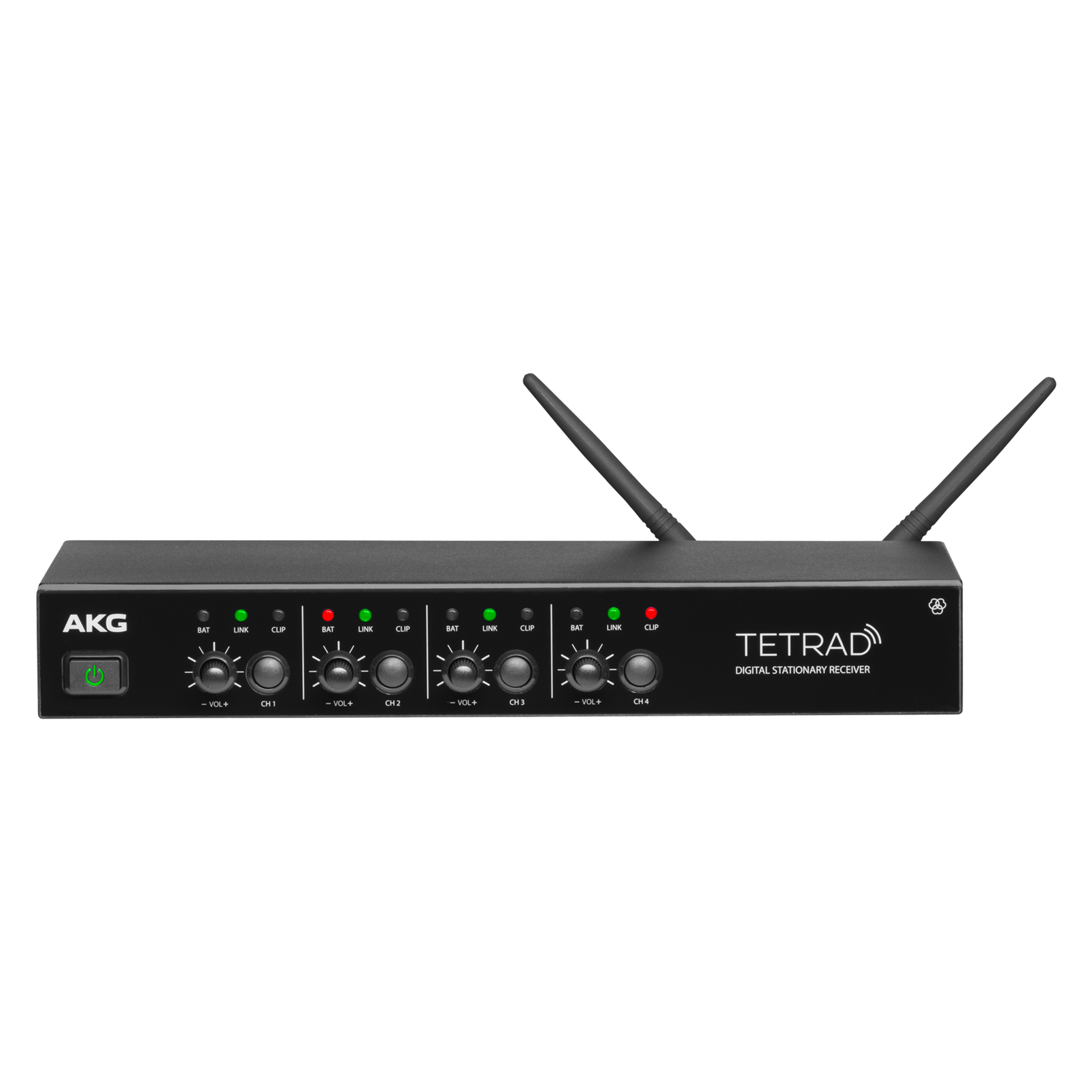 DSRTETRAD (EU) (discontinued) - Black - Reference digital wireless multichannel receiver - Hero