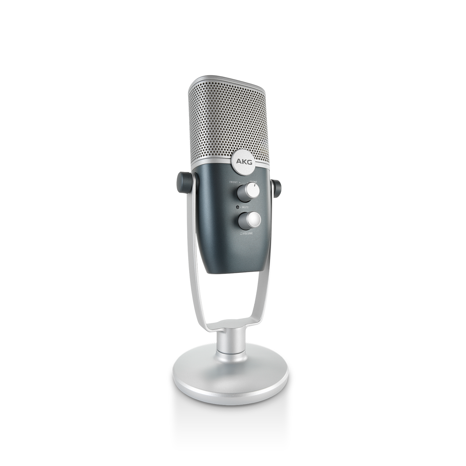 AKG Ara - Blue - Professional Two-Pattern USB Condenser Microphone - Detailshot 4